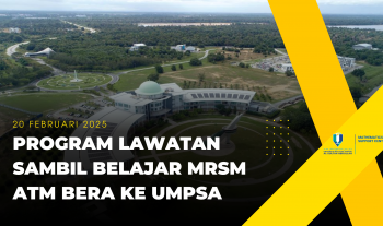 Program Lawatan Sambil Belajar MRSM ATM Bera ke UMPSA
